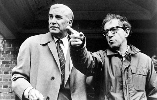 Martin Landau et Woody Allen