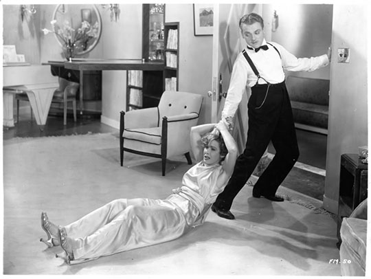 Mae Clarke et James Cagney dans Lady Killer (1933)