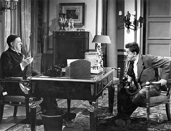 Michel Simon dans La vie d'un honnête homme (1953) de Sacha Guitry